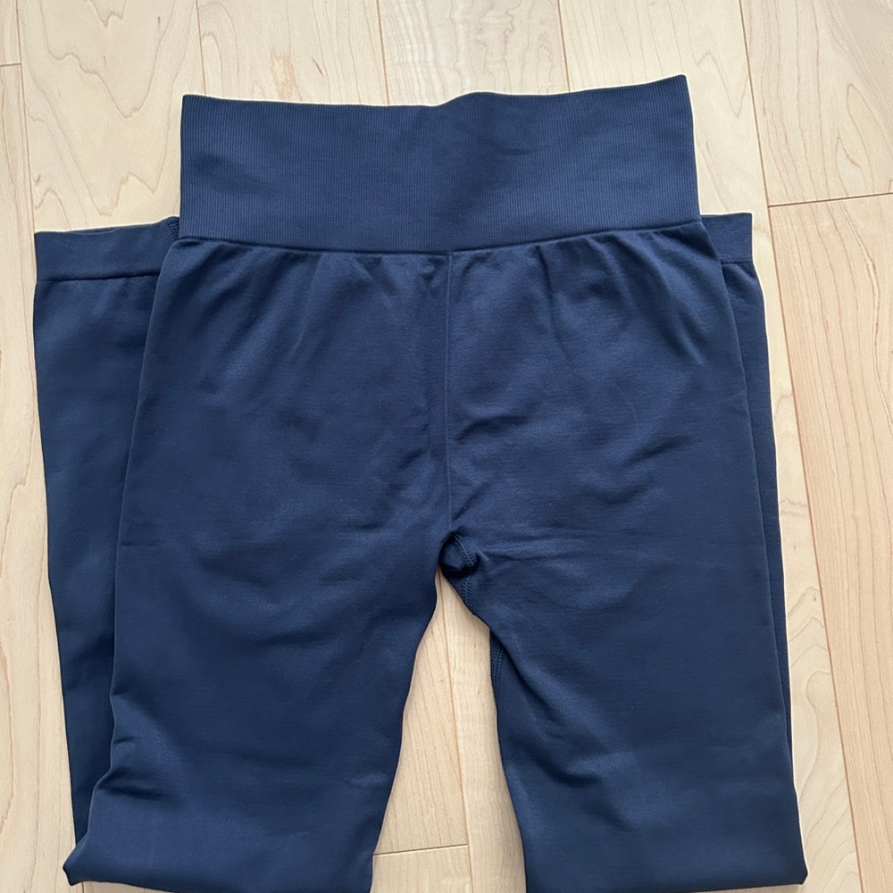 Knix Blue Seamless Leggings - Picture 4 of 6